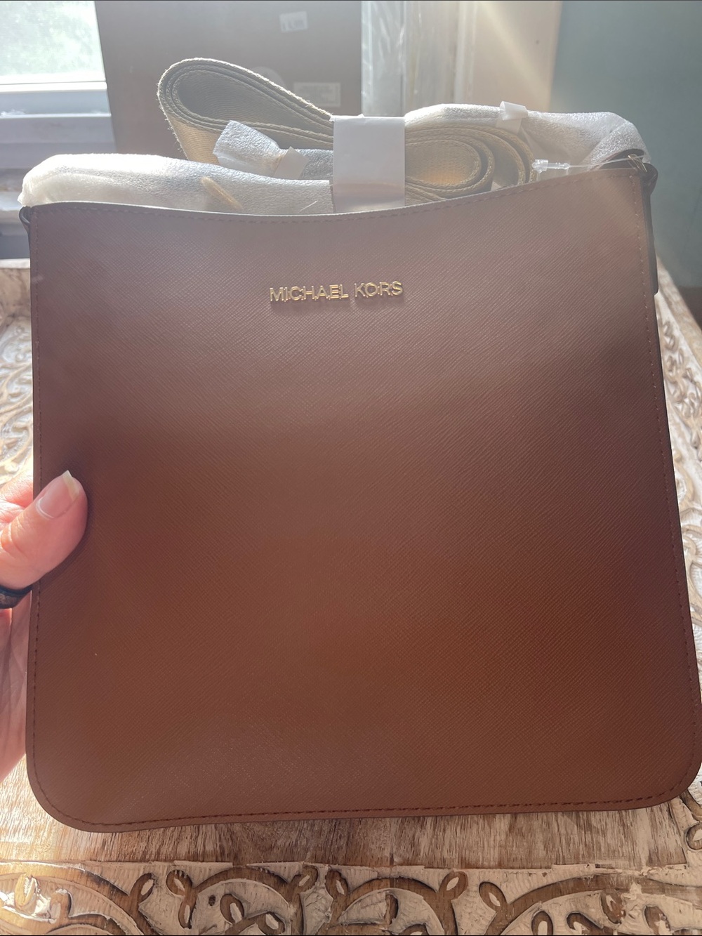 Jet Set Travel Small Messenger Bag - Brown